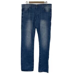 188. Modern Culture Men Jeans 34/34 Straight Leg Blue Denim Americana Rugged 90s